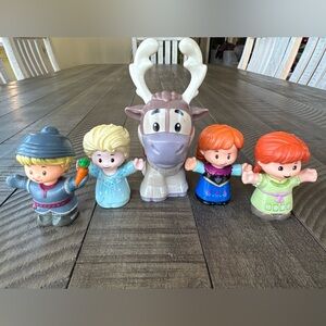 Little People - Fisher Price Frozen Figure Set - Anna, Elsa, Sven & Kristoff